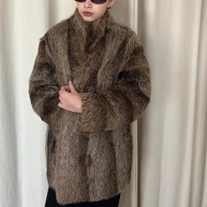 Luxury Handmade Red Fox Fur Coat - Chic Short Design