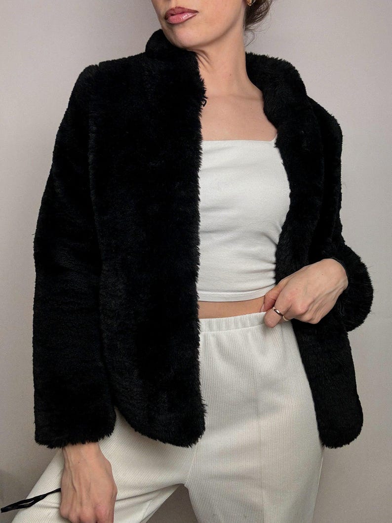 Black Faux Fur Coat: Elegant Winter Outerwear
