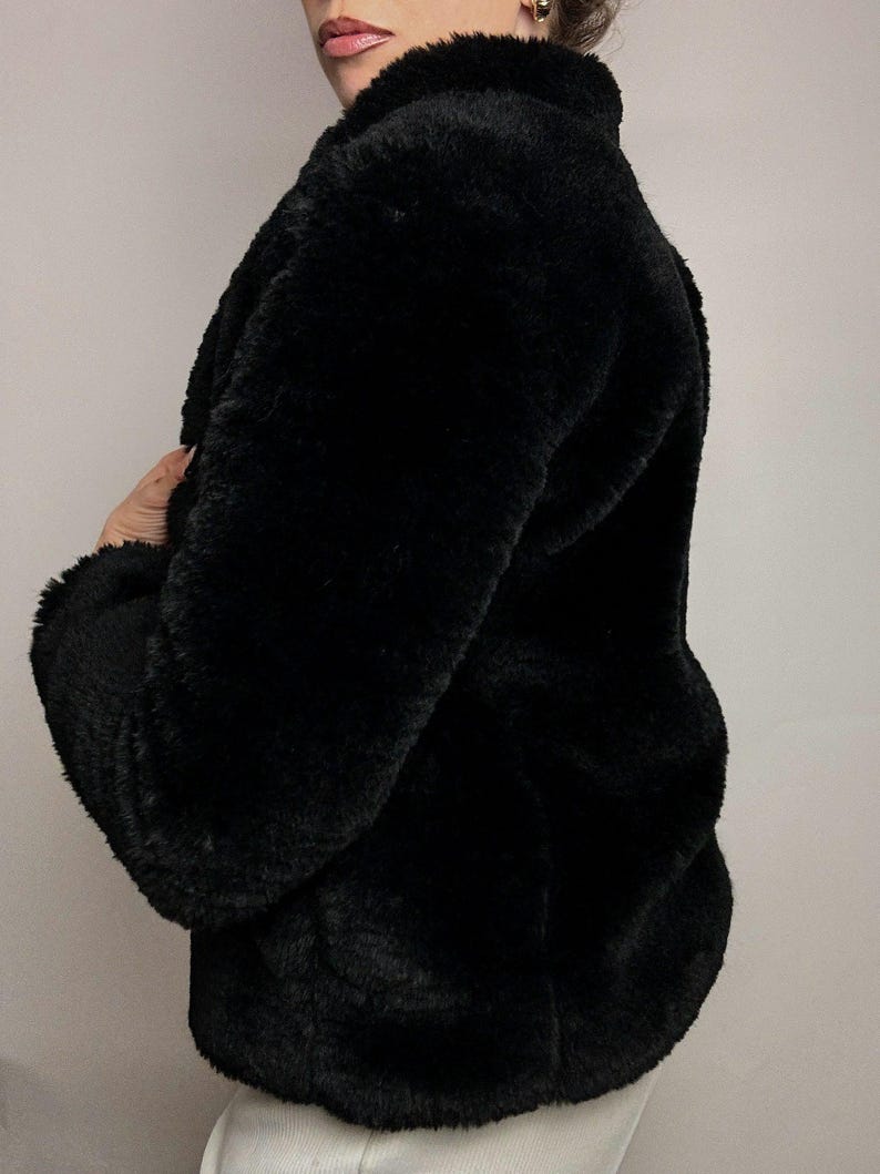 Black Faux Fur Coat: Elegant Winter Outerwear