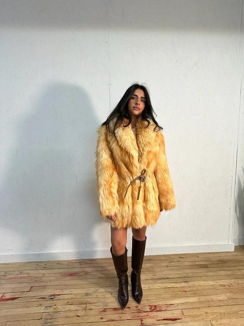 Luxury Real Mink Fur Coat - Outwear Coat - Women Natural Fox Mink Coat
