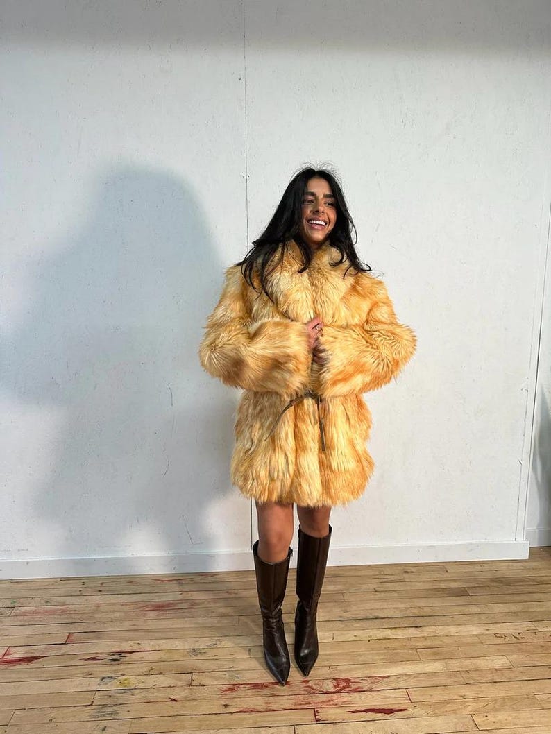 Luxury Real Mink Fur Coat - Outwear Coat - Women Natural Fox Mink Coat