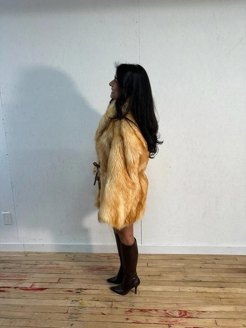 Luxury Real Mink Fur Coat - Outwear Coat - Women Natural Fox Mink Coat